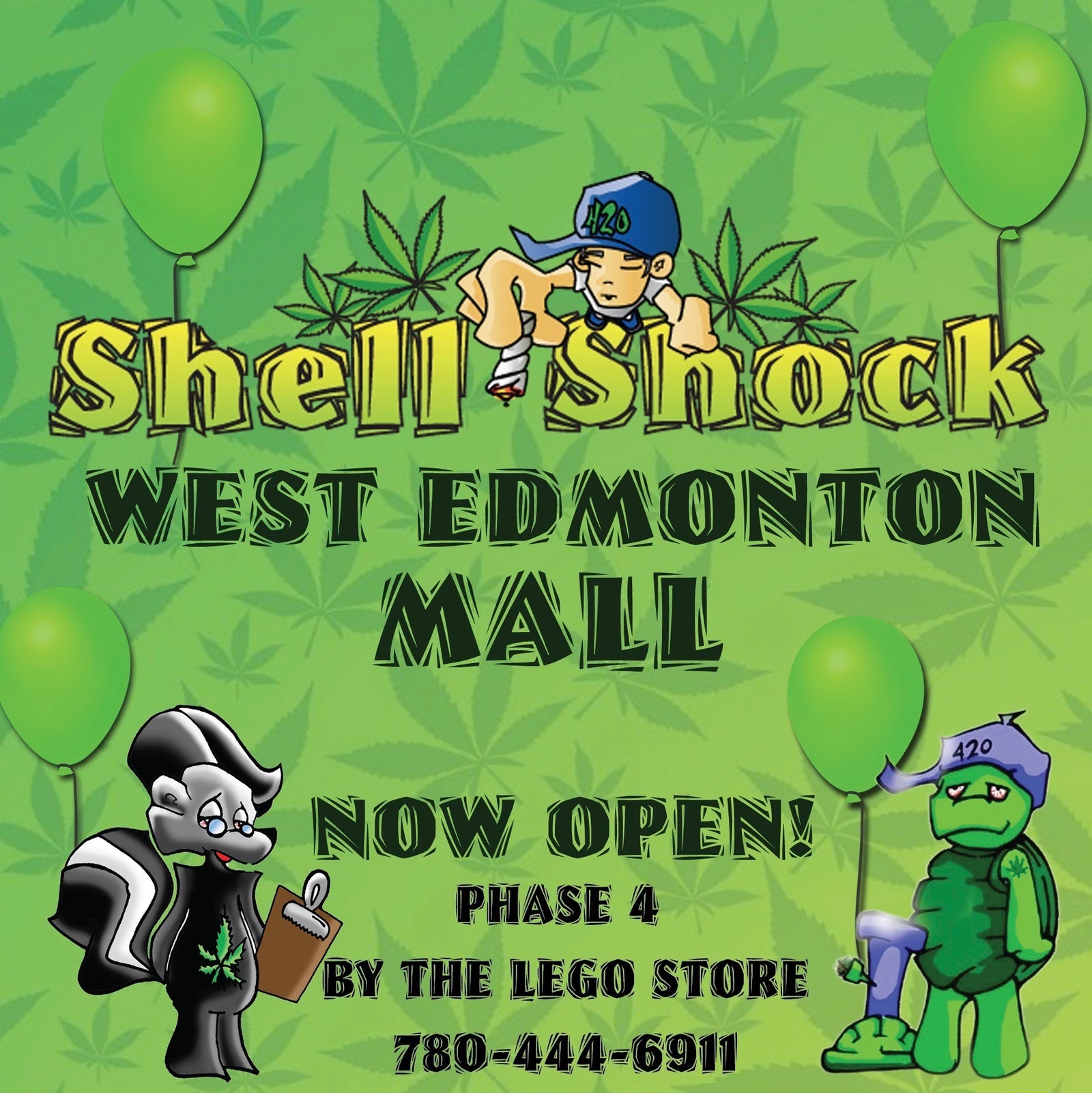 Shell Shock West Edmonton Mall now open