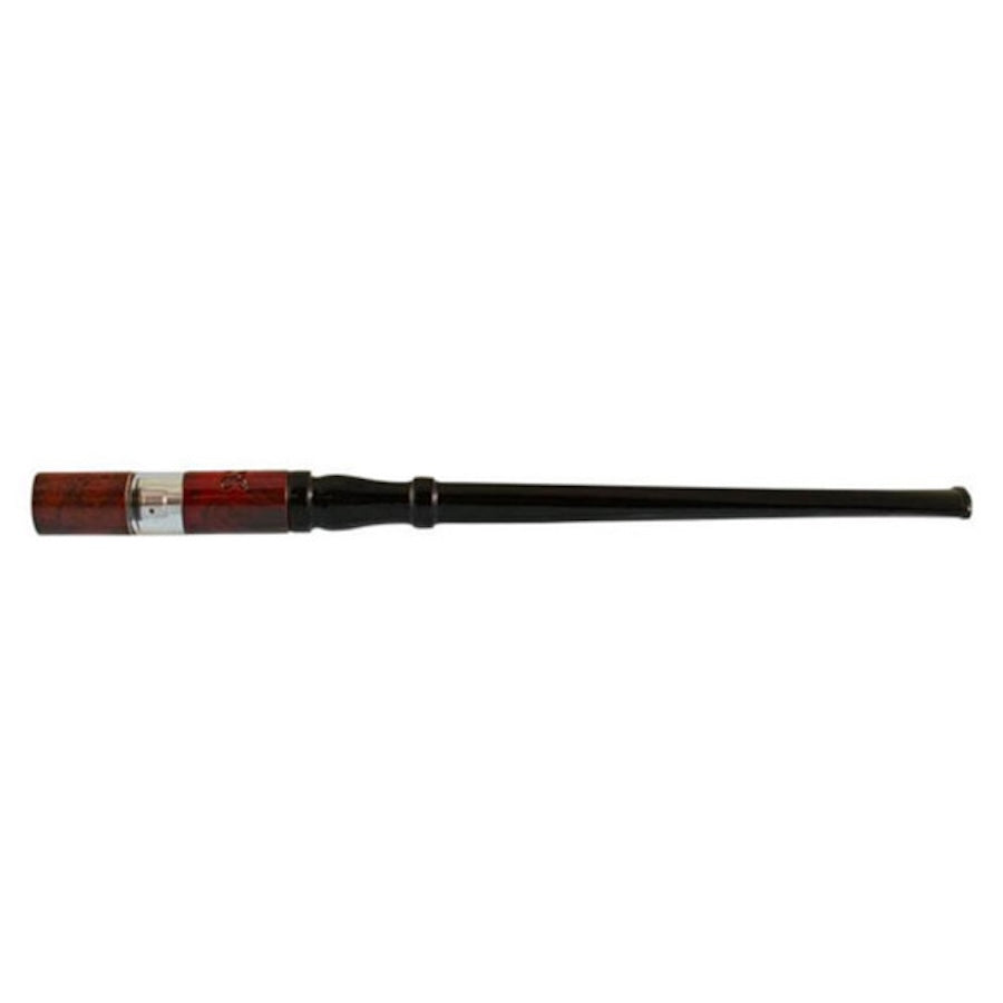 wood cigarette holder on white backround