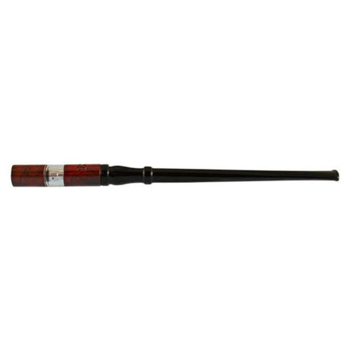 wood cigarette holder on white backround