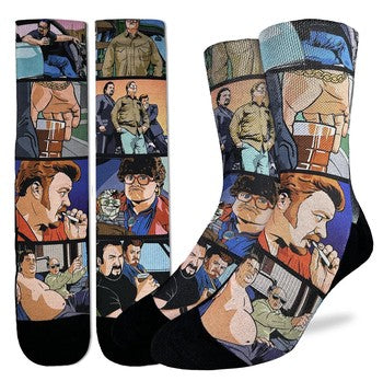 good luck socks trailer park boys comic strip - shell shock