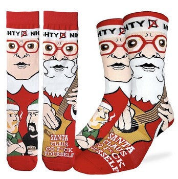 good luck socks trailer park boys santa claus - shell shock