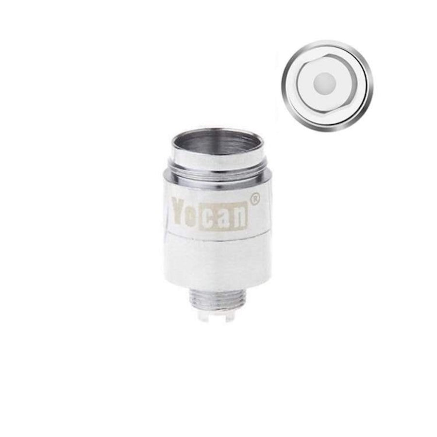 Yocan vape part on a white background