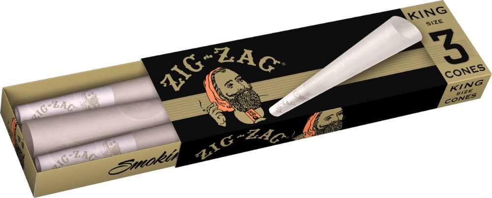 zig zag cones king size - shell shock