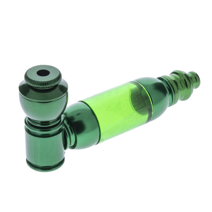 Anodized Acrylic Chamber Metal Pipe - Shell Shock