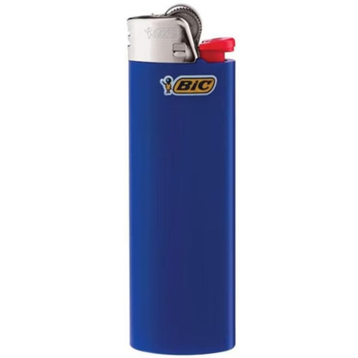 A large sized bic lighter on a white background