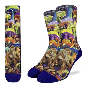 good luck socks bigfoot - shell shock
