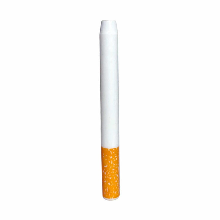 A ceramic one hitter on a white background