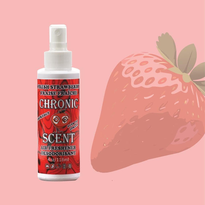 chronic air freshener fresh strawberry - shell shock