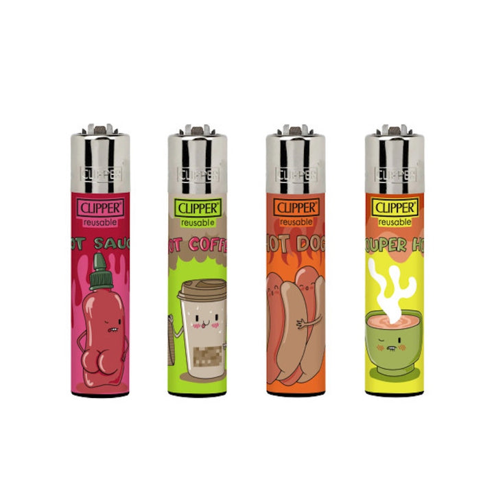 clipper butane lighter hot sentences - shell shock