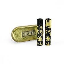 Clipper Fancy Metal Metallic Leaves - Shell Shock