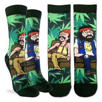 good luck socks womens cheech and chong couch - shell shock