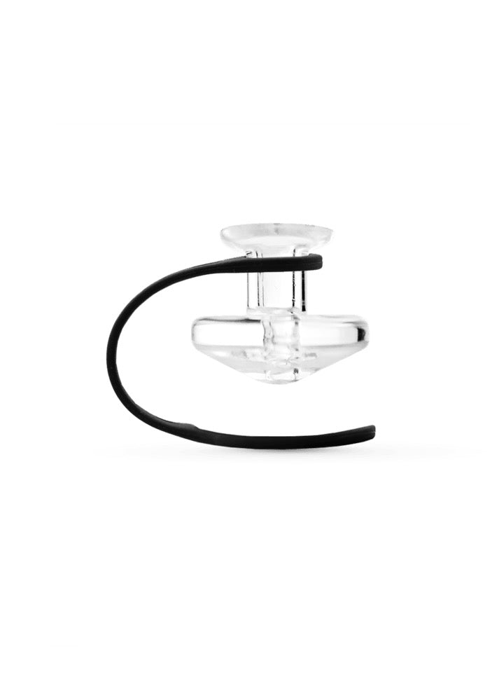 puffco peak carb cap with tether - shell shock