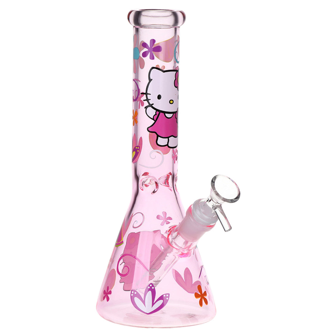  hi kitty pink bong - shell shock