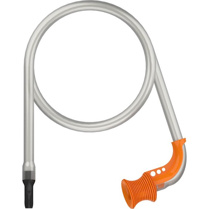 volcano hybrid silicone tube and flex tube on white backround