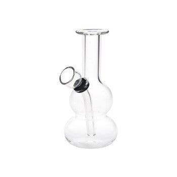 itty bitty double mini water pipe - shell shock