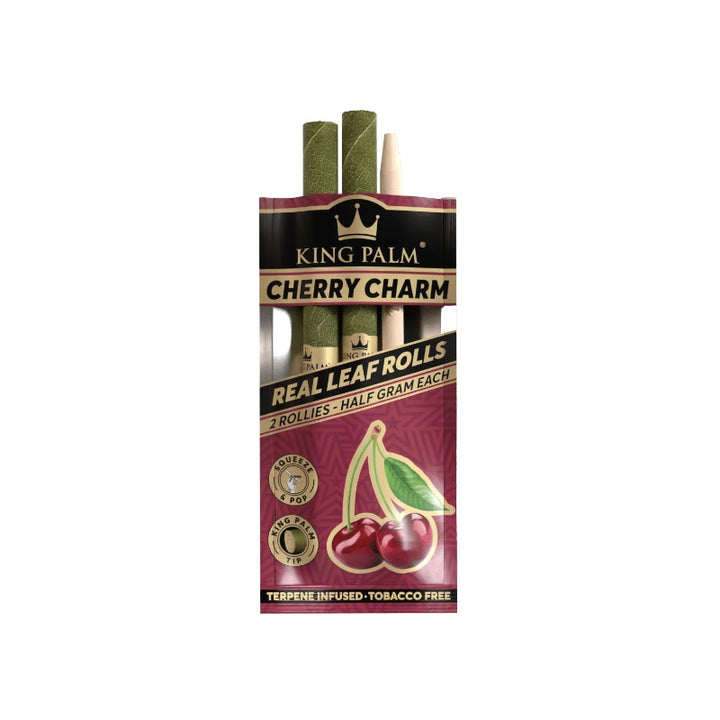 king palm cherry rollie 2pk - shell shock