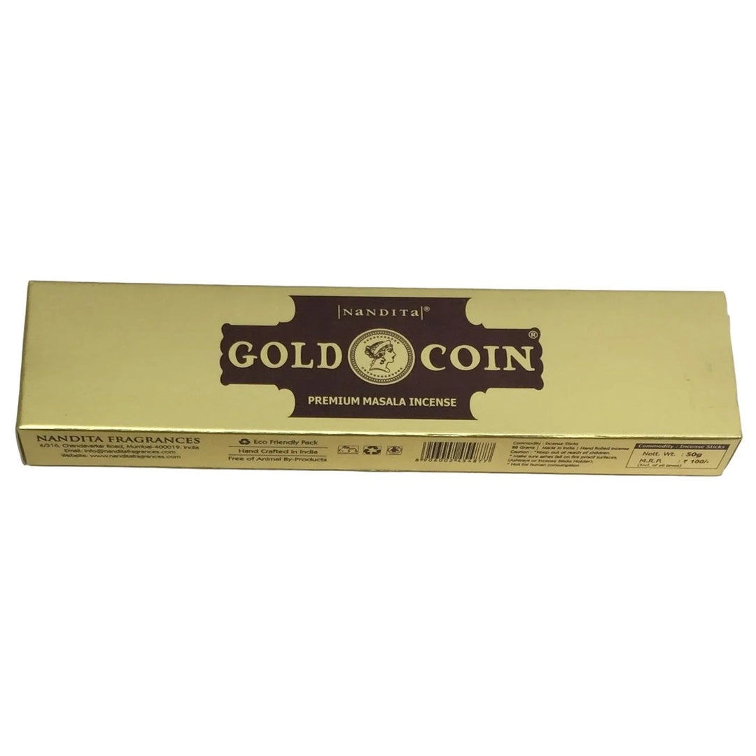 nandita gold coin incense