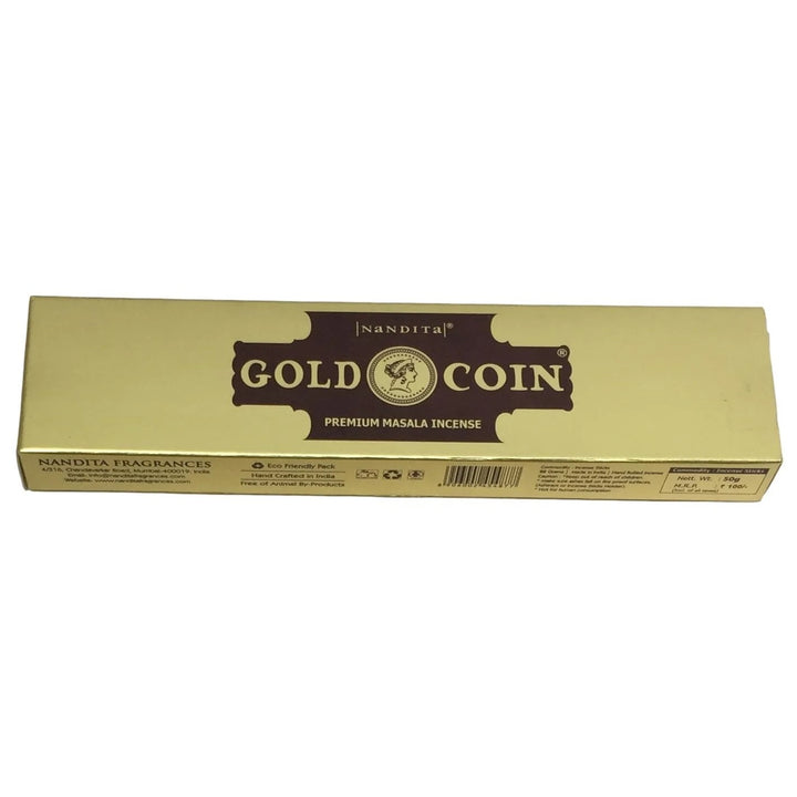 nandita gold coin incense