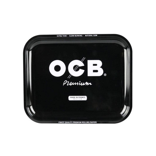 ocb rolling tray black - shell shock