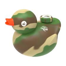 Piecemaker Kwack Silicone Duck Bong - Shell Shock