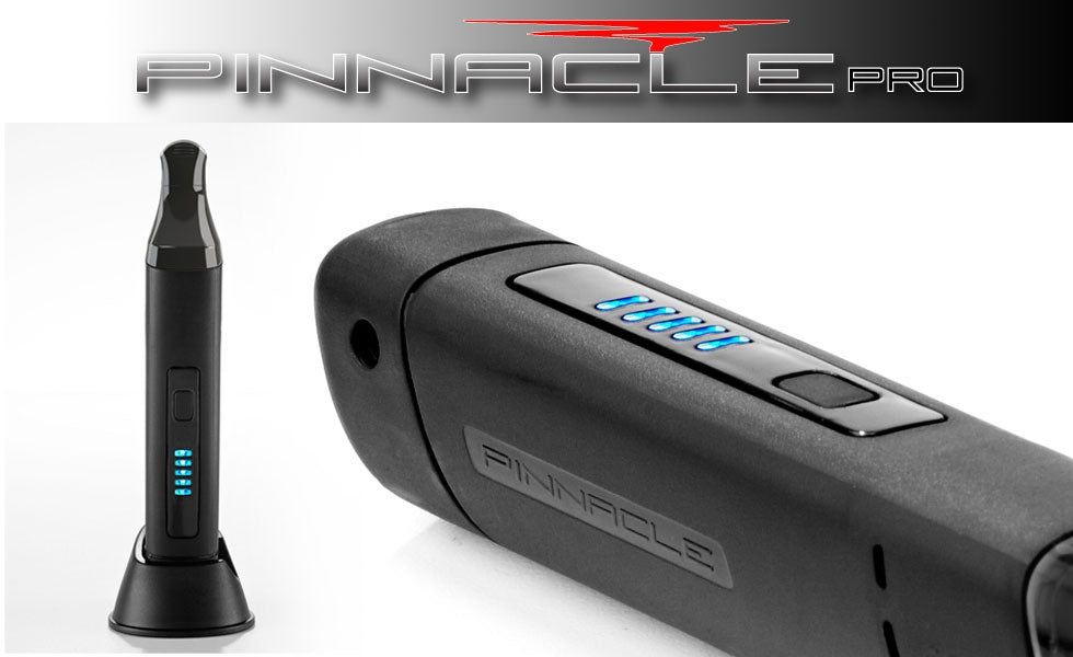 Black Pinnacle Pro device on a white background with 'Pinnacle' branding.