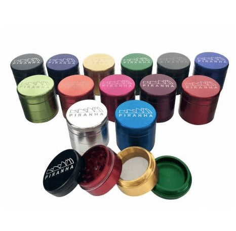 piranha 1-5 4 piece-pollinator grinder - Shell Shock  