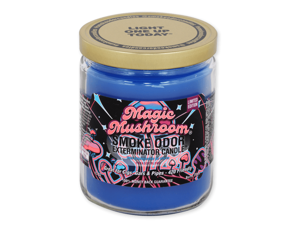 smoke odor candles magic mushrooms - shell shock