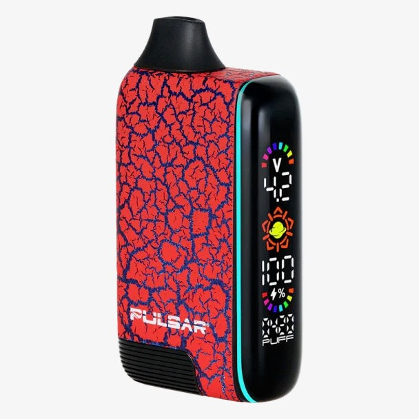 pulsar dl auto draw vape crackle series red