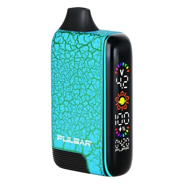 pulsar dl auto draw vape crackle series teal