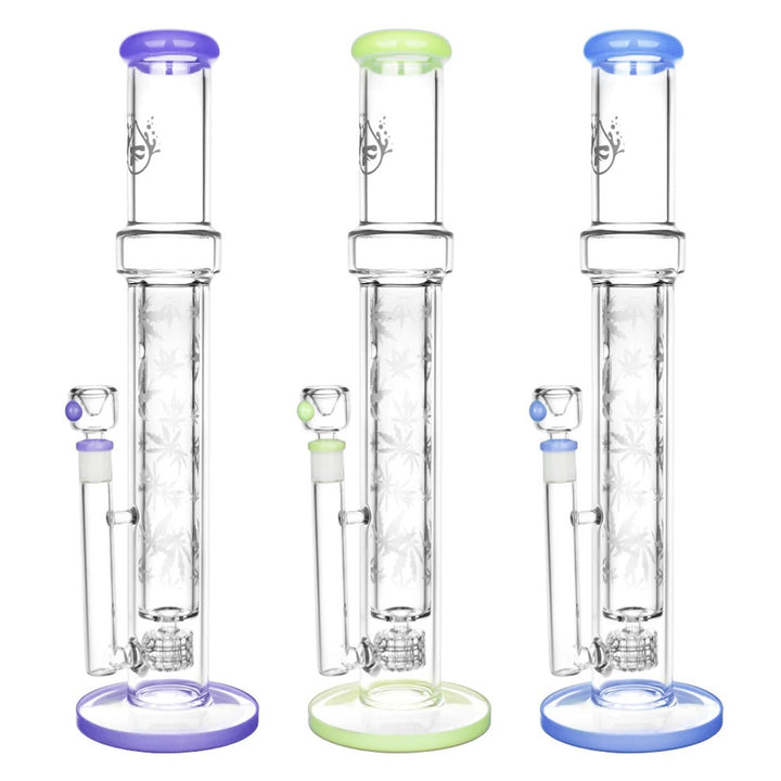 Pulsar double wall perc bong - Shell Shock