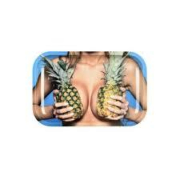 Pulsar Large Pineapples Rolling Tray - Shell Shock