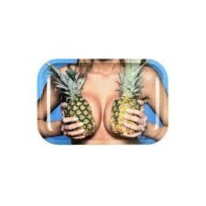 Pulsar Large Pineapples Rolling Tray - Shell Shock