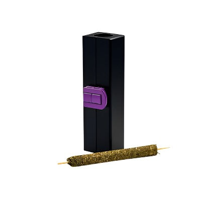 purple rose cannagar roller large - shell shock