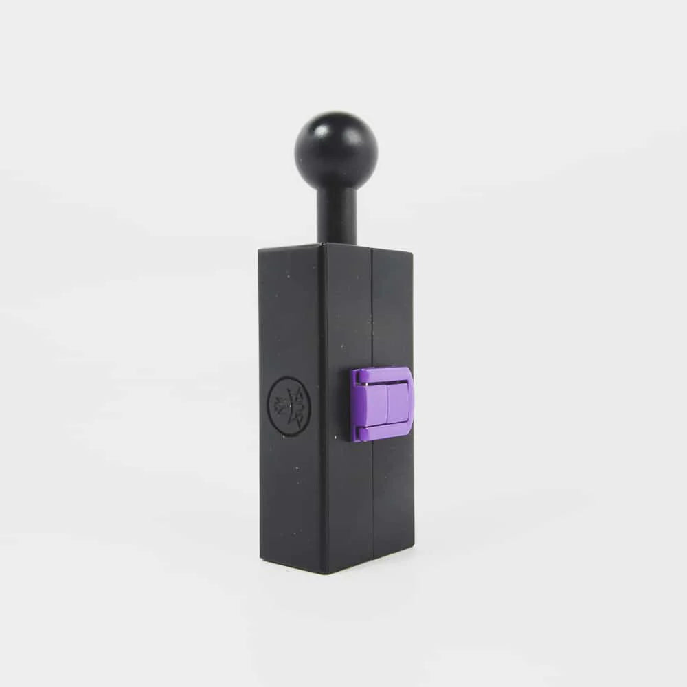 purple rose cannagar mold small - shell shock