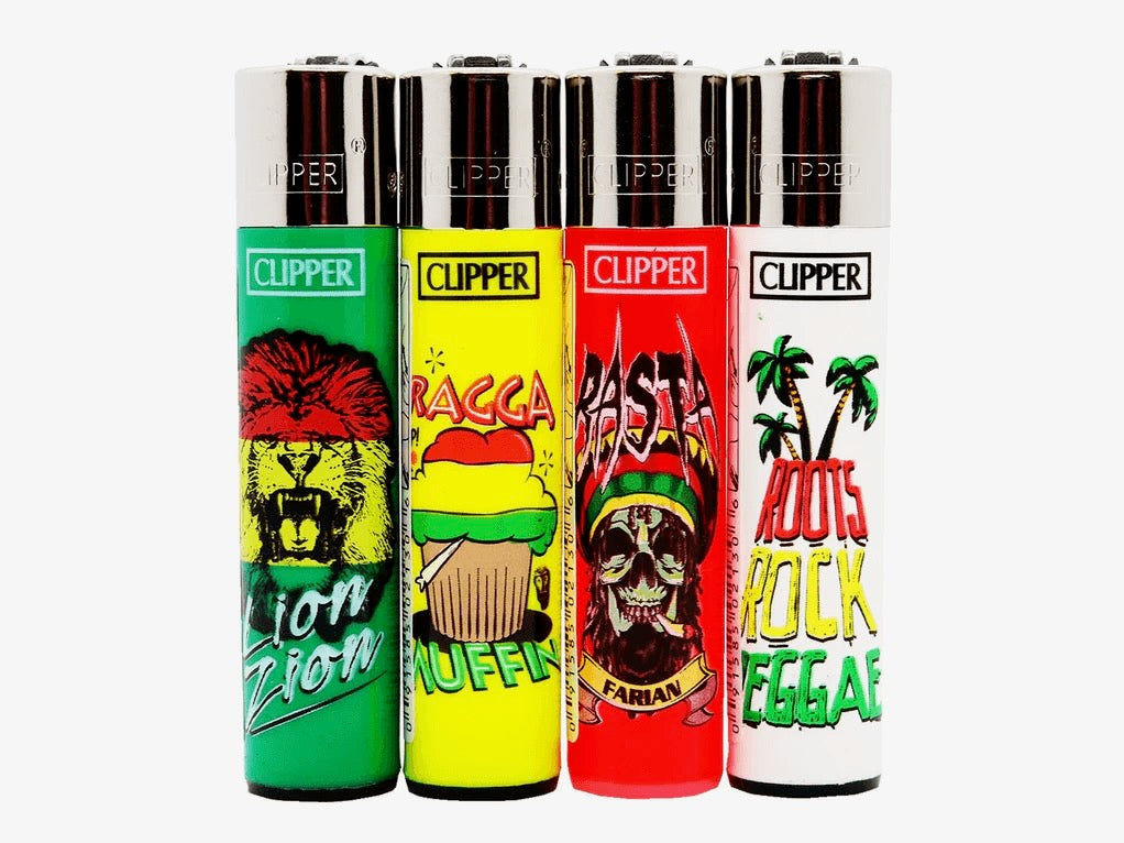 rasta clipper lighter - shell shock