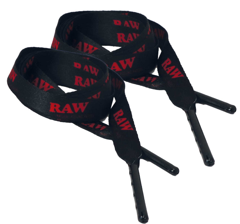 raw fashion poker laces - shell shock