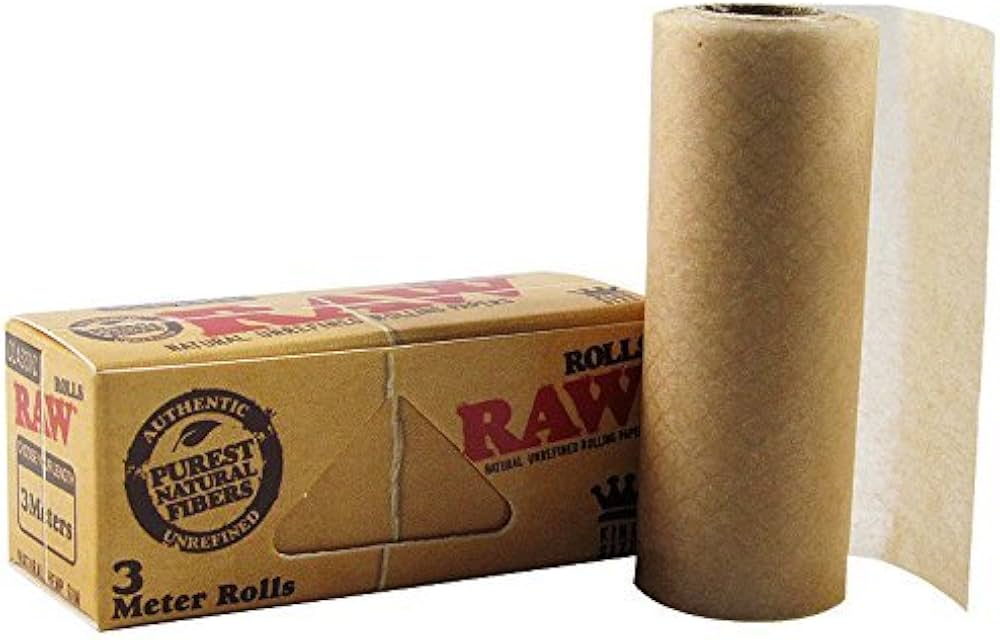 Raw Paper Roll Kingsize Classic - Shell Shock