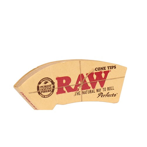 RAW cone tips packaging on a white background