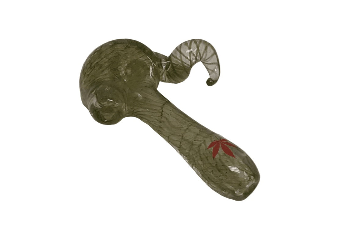 shine glass coilpot pipe - shell shock