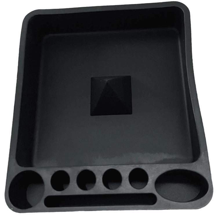 silicone pyramid ashtray - shell shock