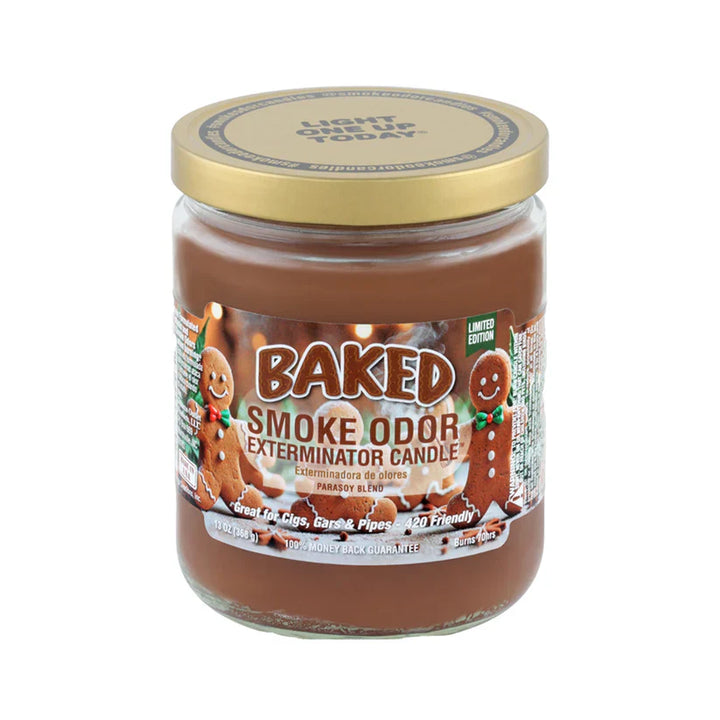 smoke odor candles baked - shell shock