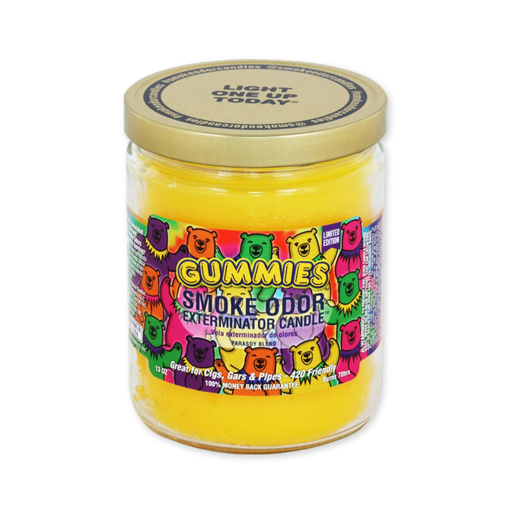 smoke odor candles gummies - shell shock