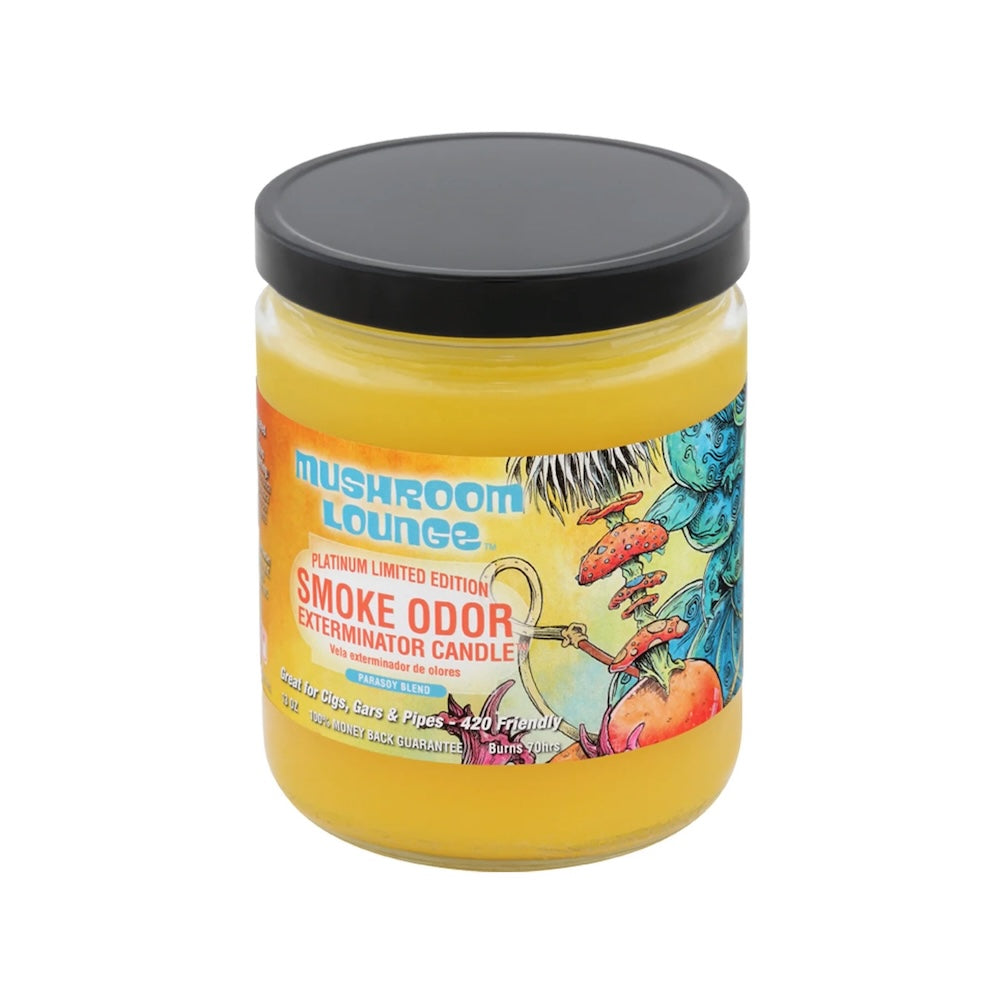 smoke odor candle mushroom lounge - shell shock