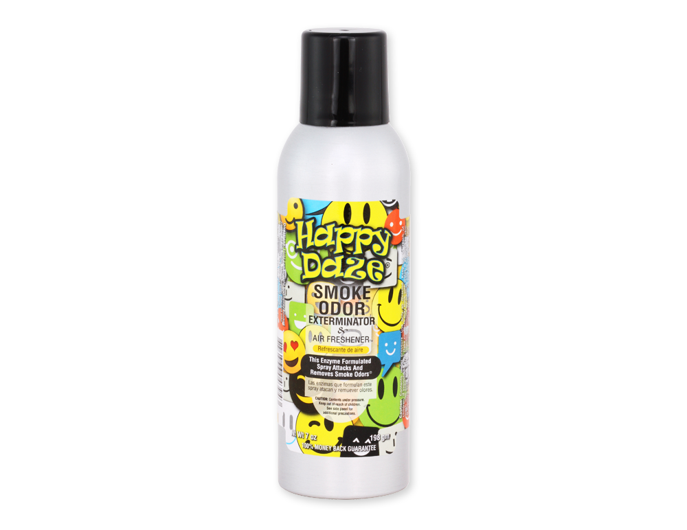 happy daze 7oz smoke odor spray - shell shock