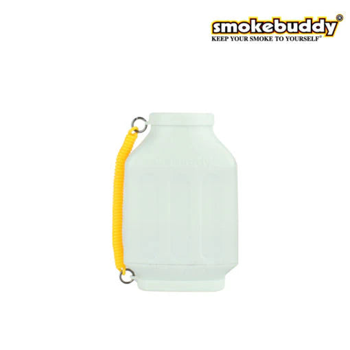 smokebuddy junior glow white persoanl air filter - shell shock