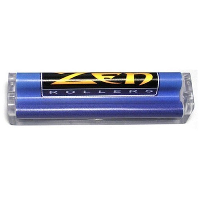 A blue ZED ROLLERS branded product in a clear plastic sleeve, shown against a plain white background.