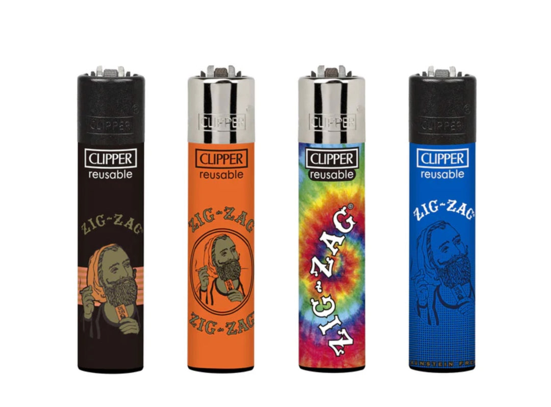 zig zag multi clipper lighters - shell shock