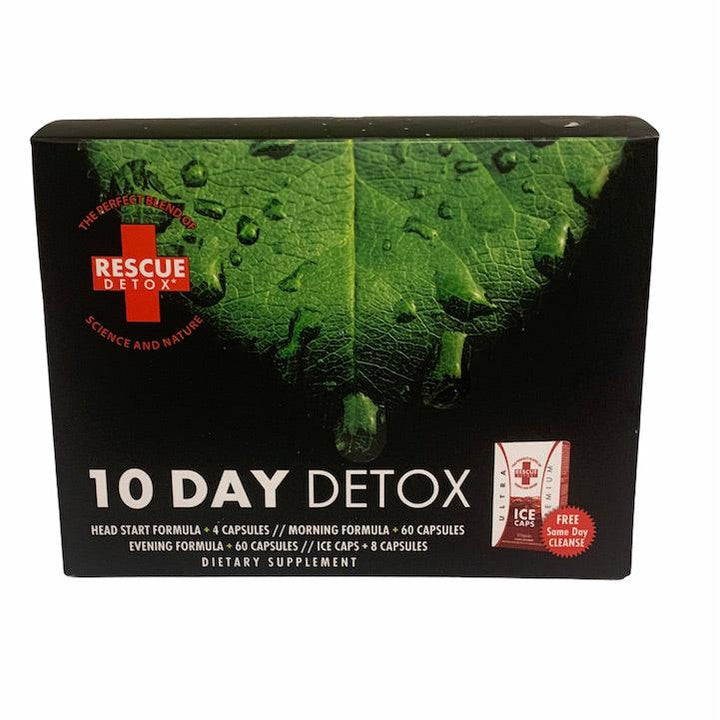 rescue detox 10 day cleanse pass a drug test - shell shock