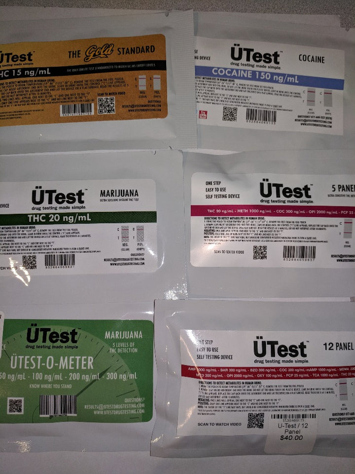 utest home drug tests - shell shock