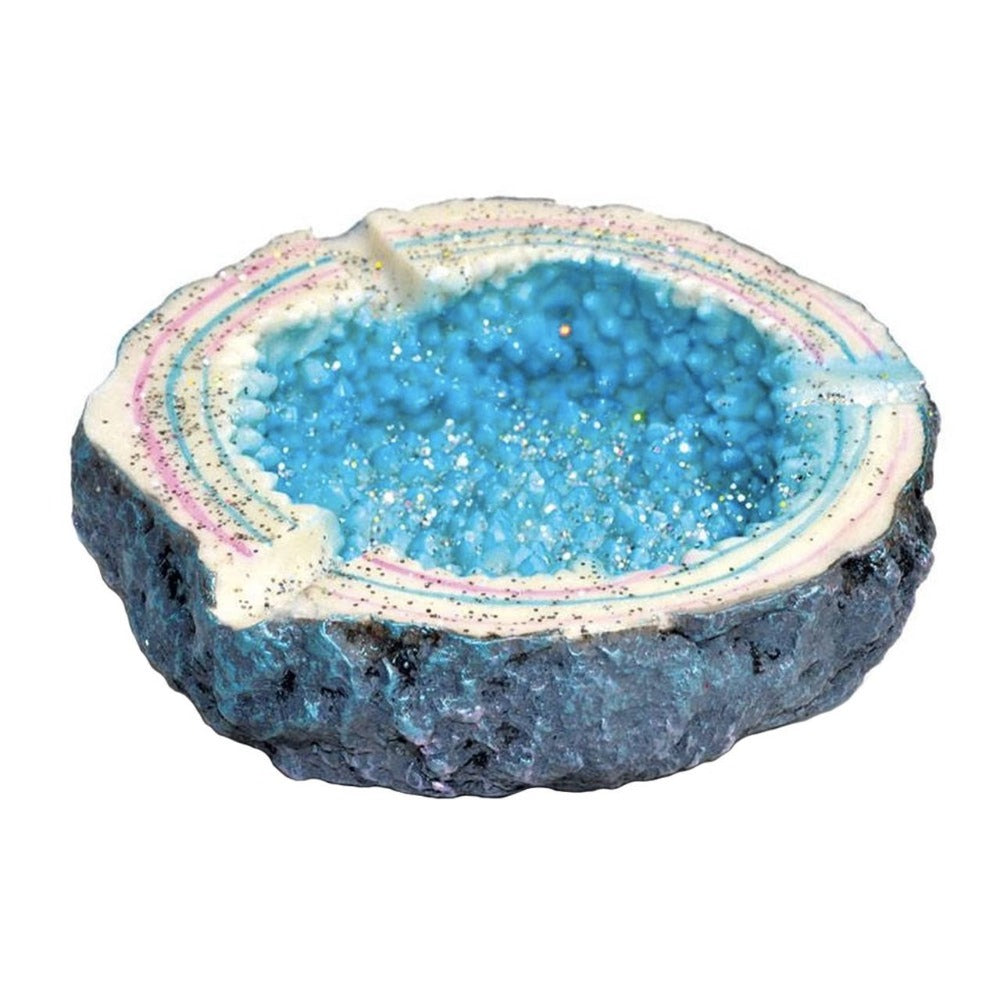 crystal stone ashtray - shell shock